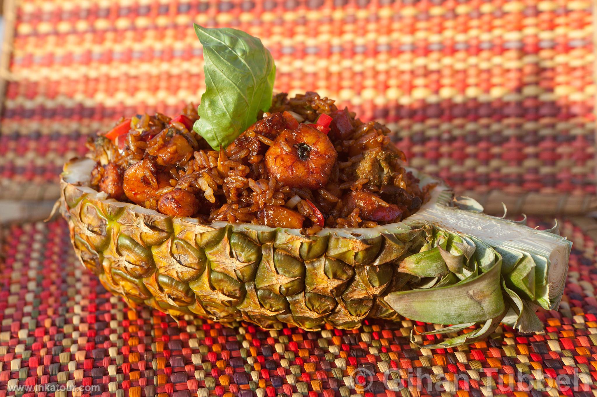 Chaufa Rice with Seafood