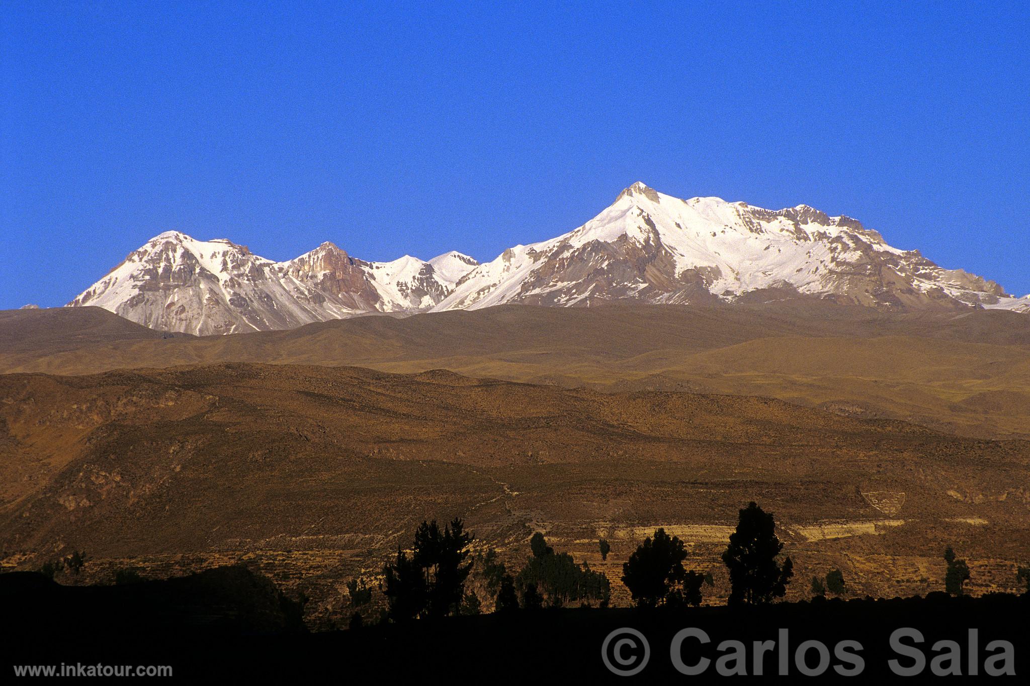 Ampato Snow-Capped Mountain