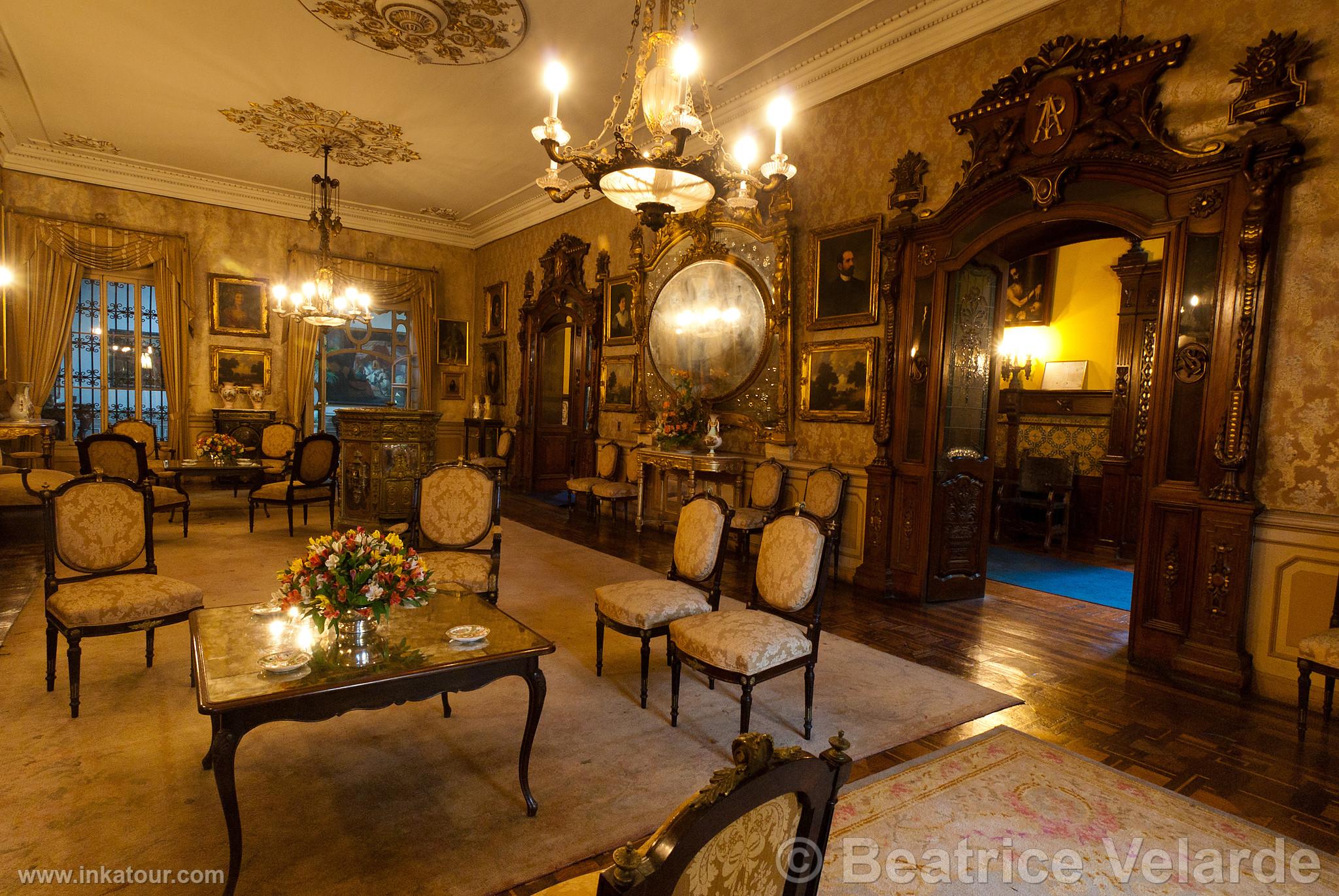 Interior of the Casa Aliaga