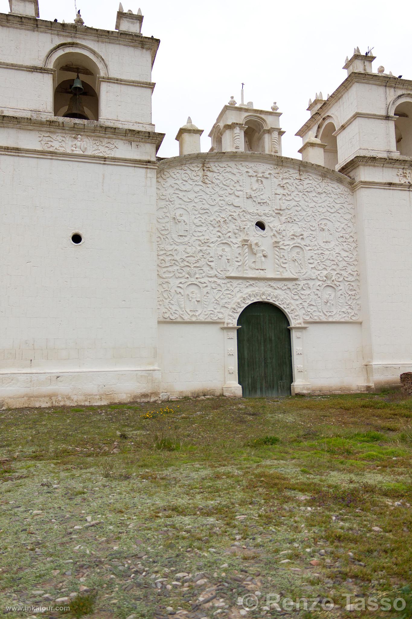 Church in Yanque, Colca