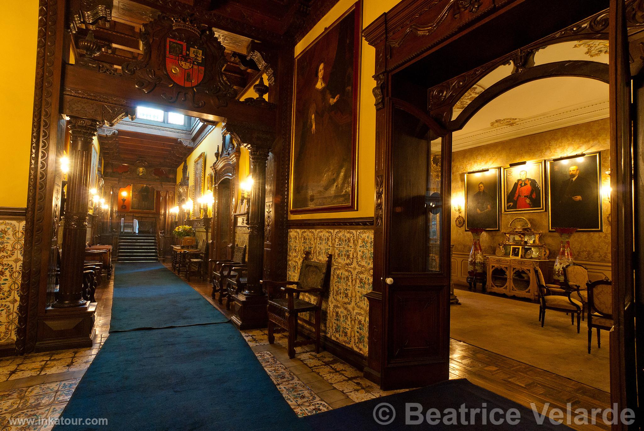 Interior of Casa Aliaga