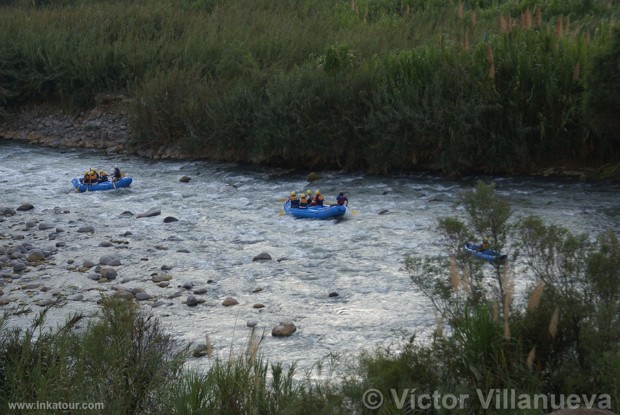 Rafting on the Caete River