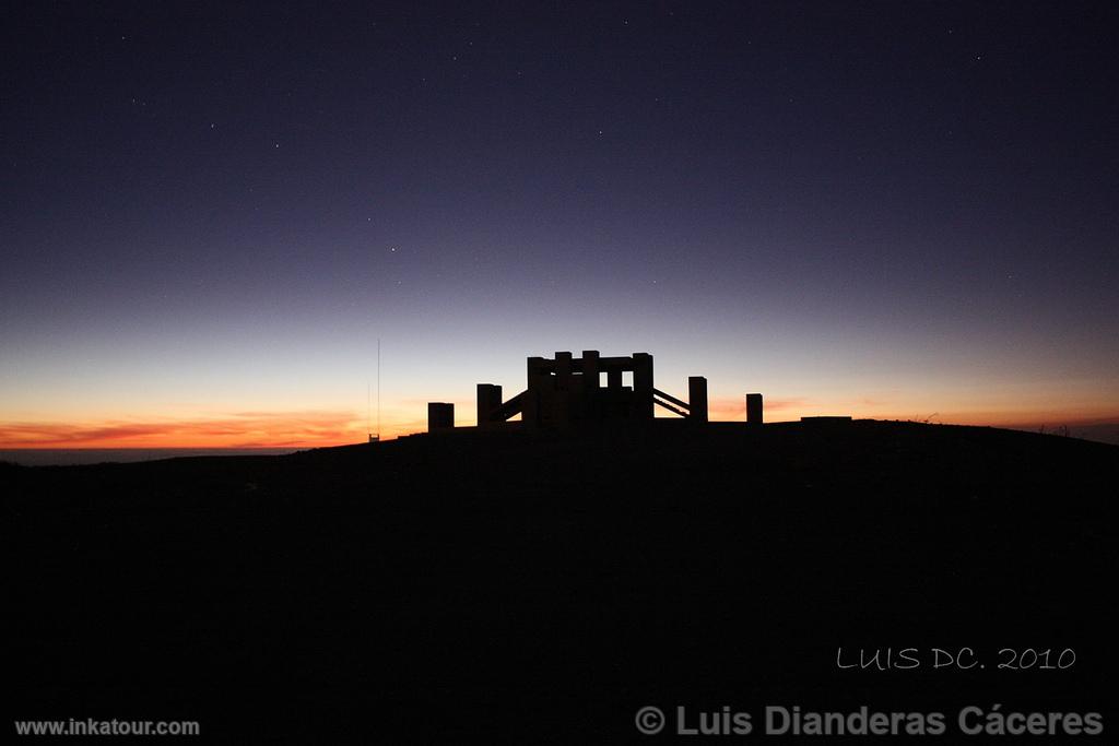 After sunset, Majes, Arequipa