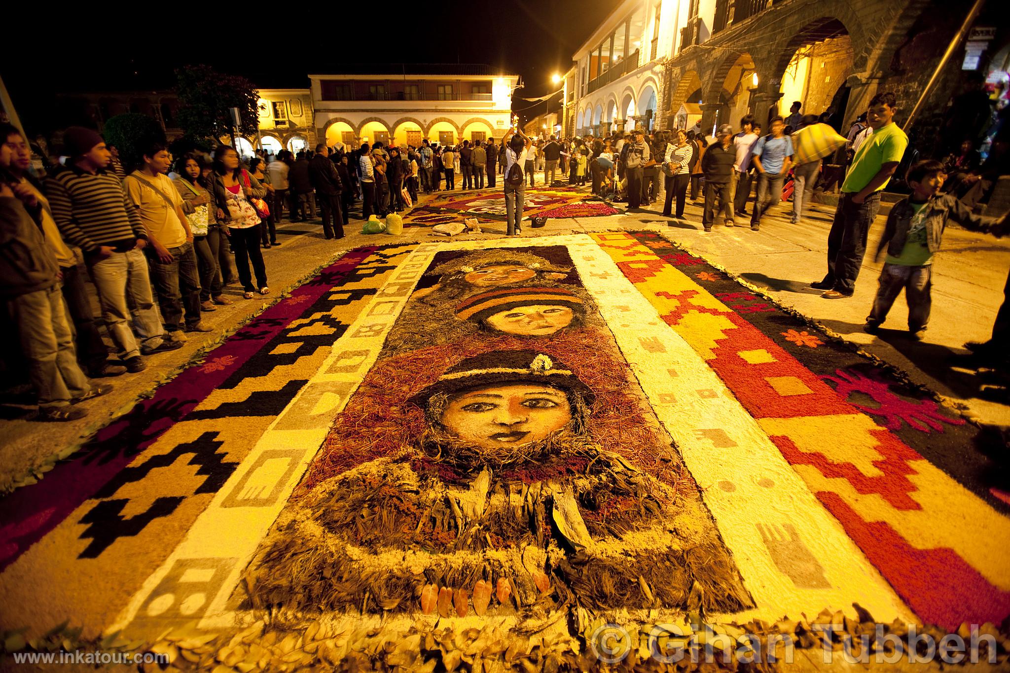 Flower carpet