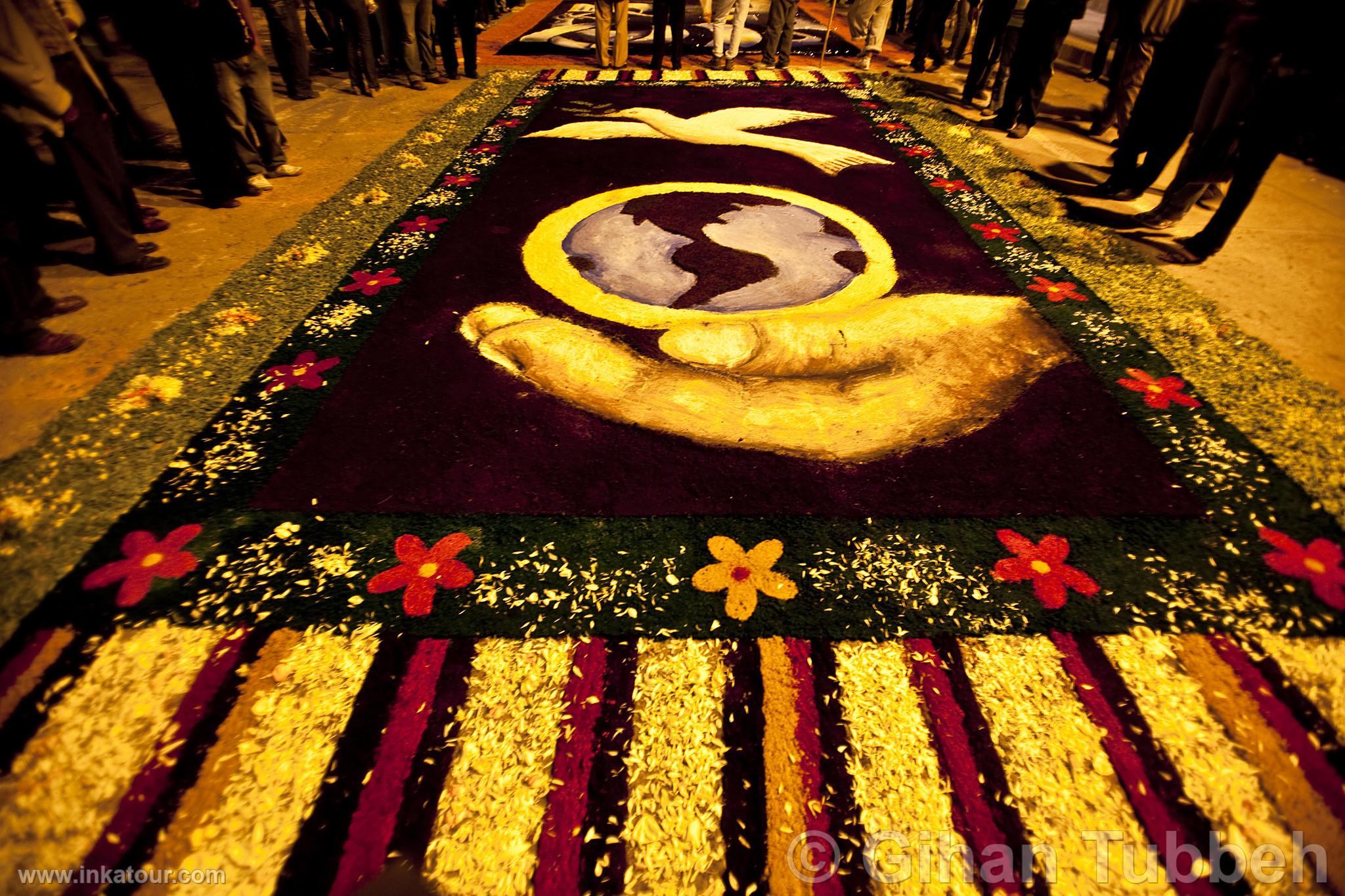 Flower carpet