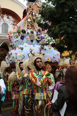 Procession of the Virgin of Carmen, Lima