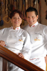 Chefs Isabel Alvarez and Flavio Solorzano