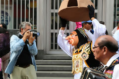 Procession of the Virgin of Carmen, Lima