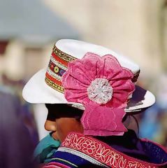 Peasant woman from the Colca valley