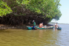 Fishermen in the Tumbes Mangroves