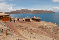 Tikonata Island on Lake Titicaca