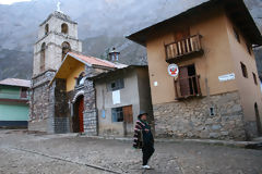 Huancaya Main Square