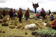 Peasants from Cajamarca