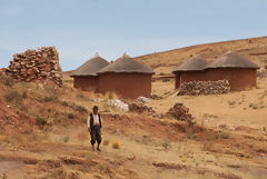 Tikonata Island on Lake Titicaca