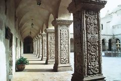 Old cloister of the church of La Compaa, Arequipa