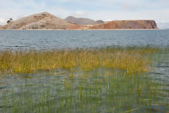 Tikonata Island on Lake Titicaca