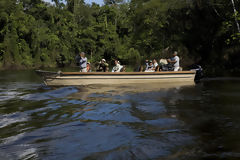 Tourists in Pacaya Samiria