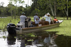 Tourists in Pacaya Samiria