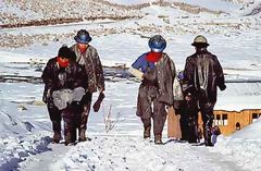 Miners in Cerro de Pasco (Pasco)