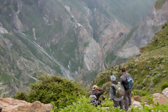 Tourists in the Colca