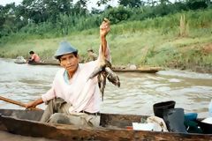 Fisherman on the Ucayali River