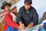 Voting in Ayacucho