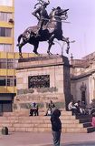 Francisco Pizarro's statue, Lima