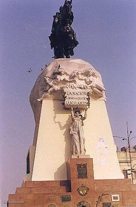 Statue of San Martín, Lima