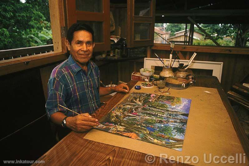 Painter Pablo Amaringo