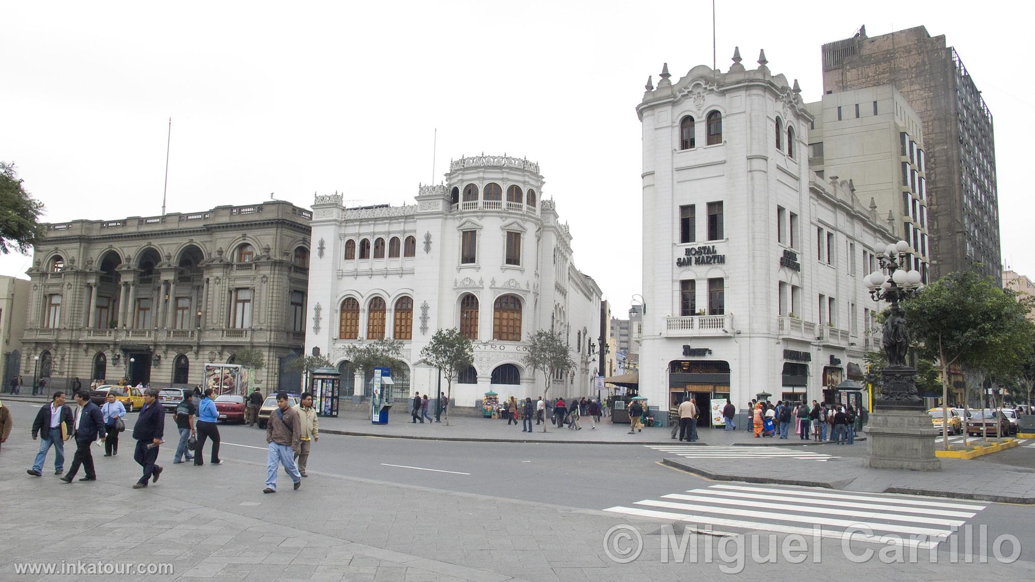 San Martín Square, Lima