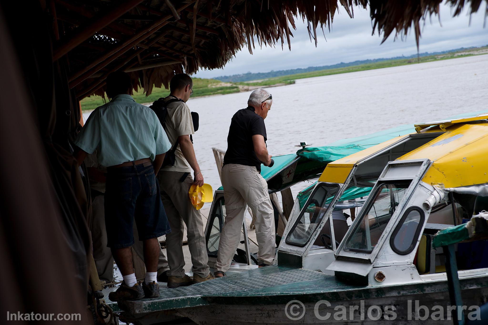 Tourists in Iquitos