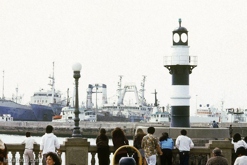 View of El Callao Port