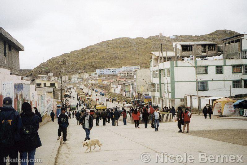 Street in Cerro de Pasco