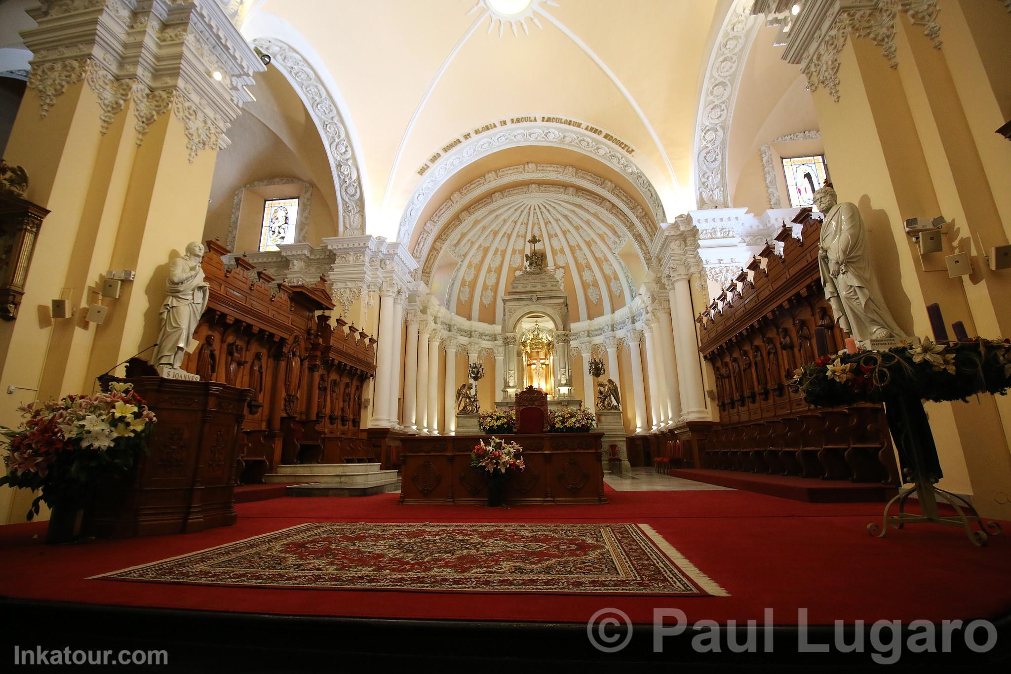 Interior of the Cathedral, Arequipa