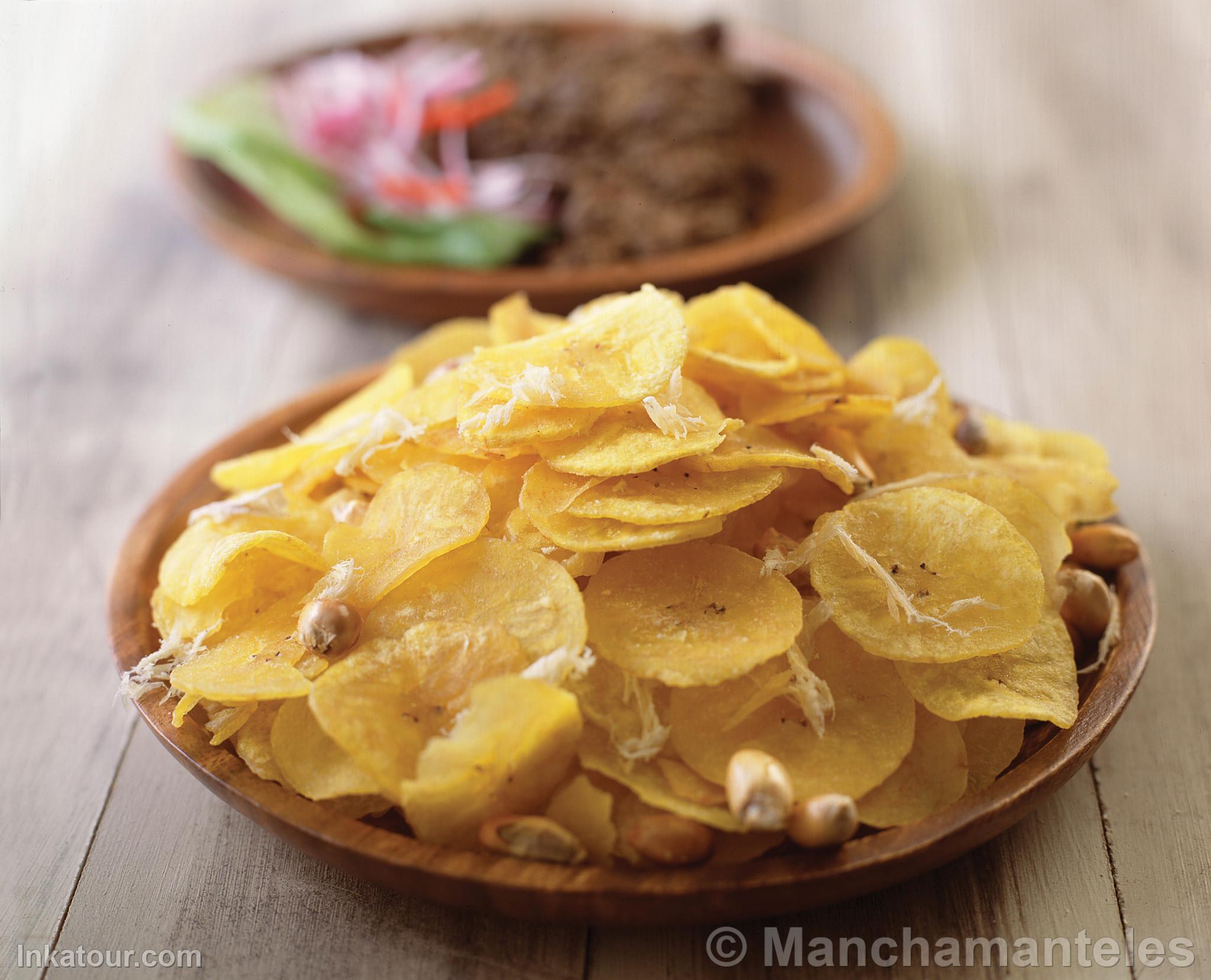 Plantain Chips with Cecina