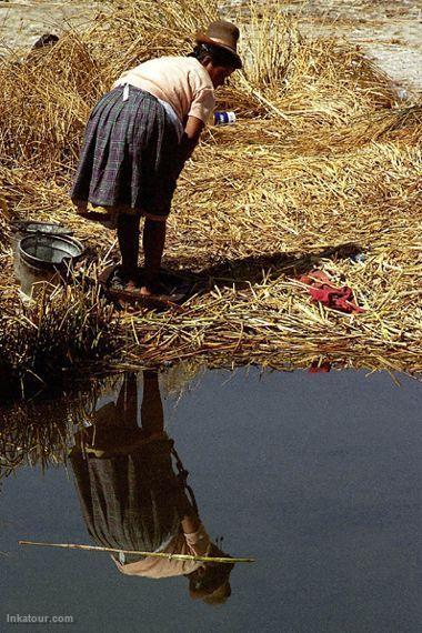 Floating island, Uros