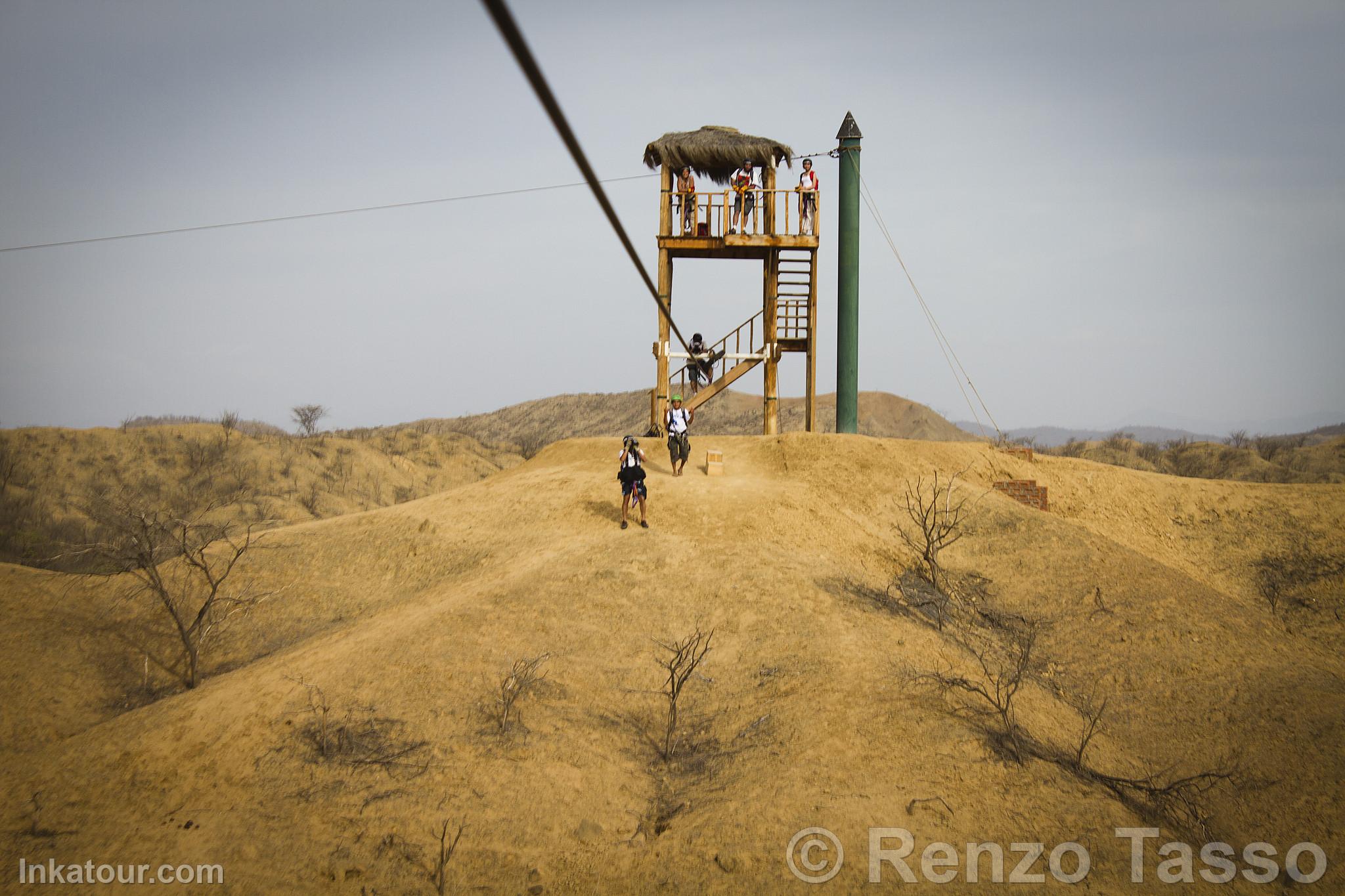 Zipline in Mncora