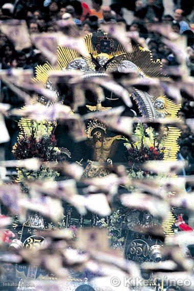 Procession of Seor de Los Milagros, Lima