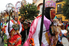 Procession of the Virgin of Carmen, Lima